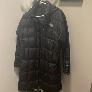 North face puffer coat